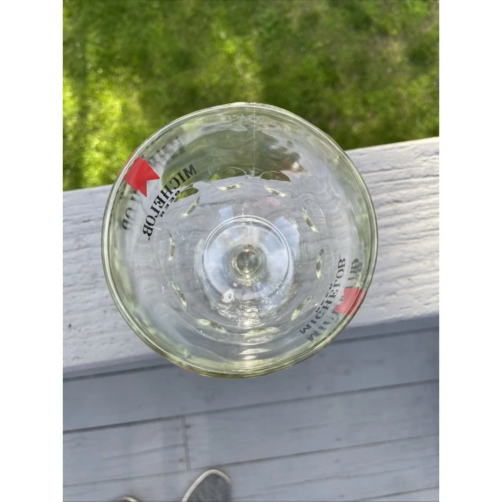 Vintage Michelob Beer Thumbprint‎ Glass